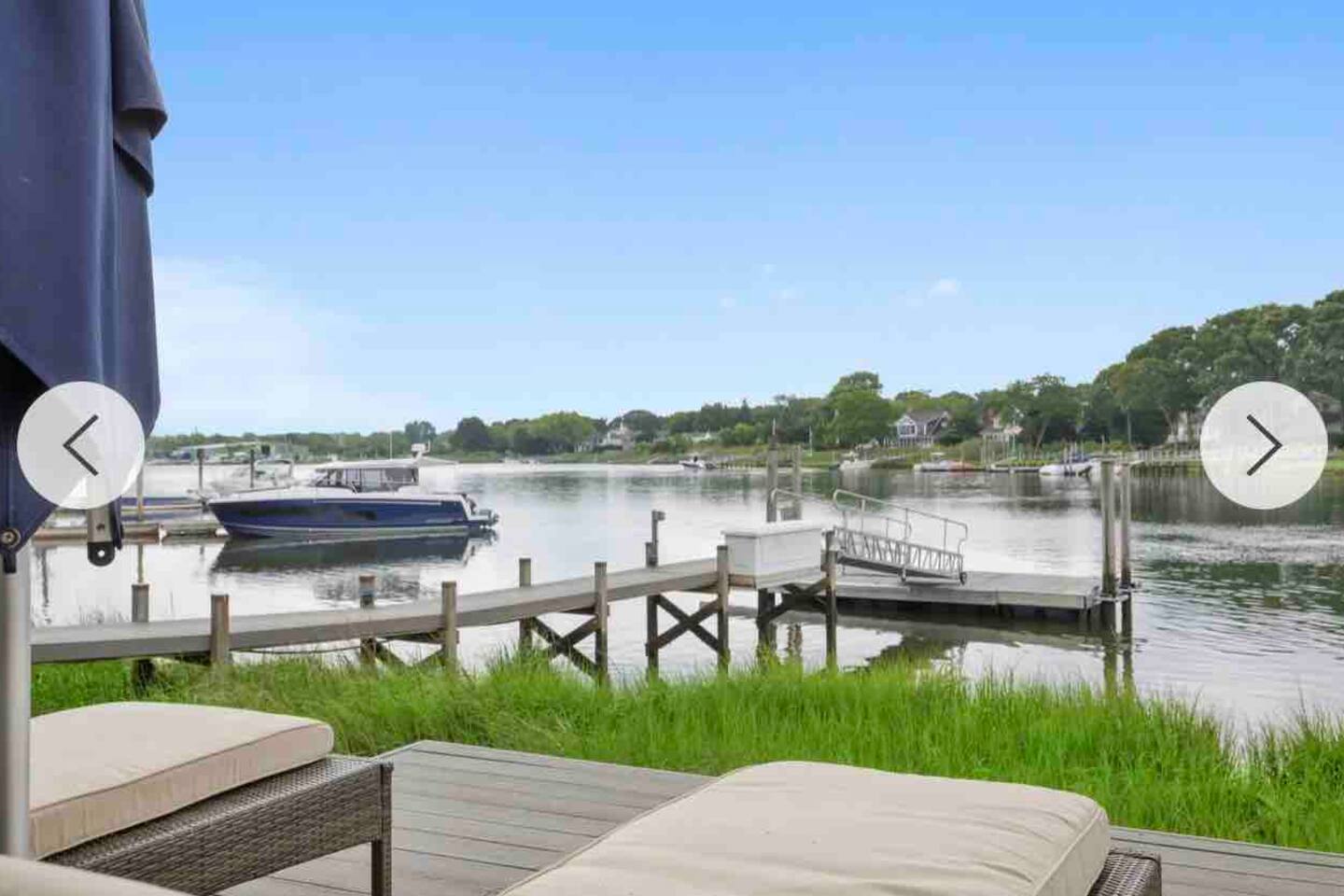 Waterfront tranquility near Sag Harbor Village