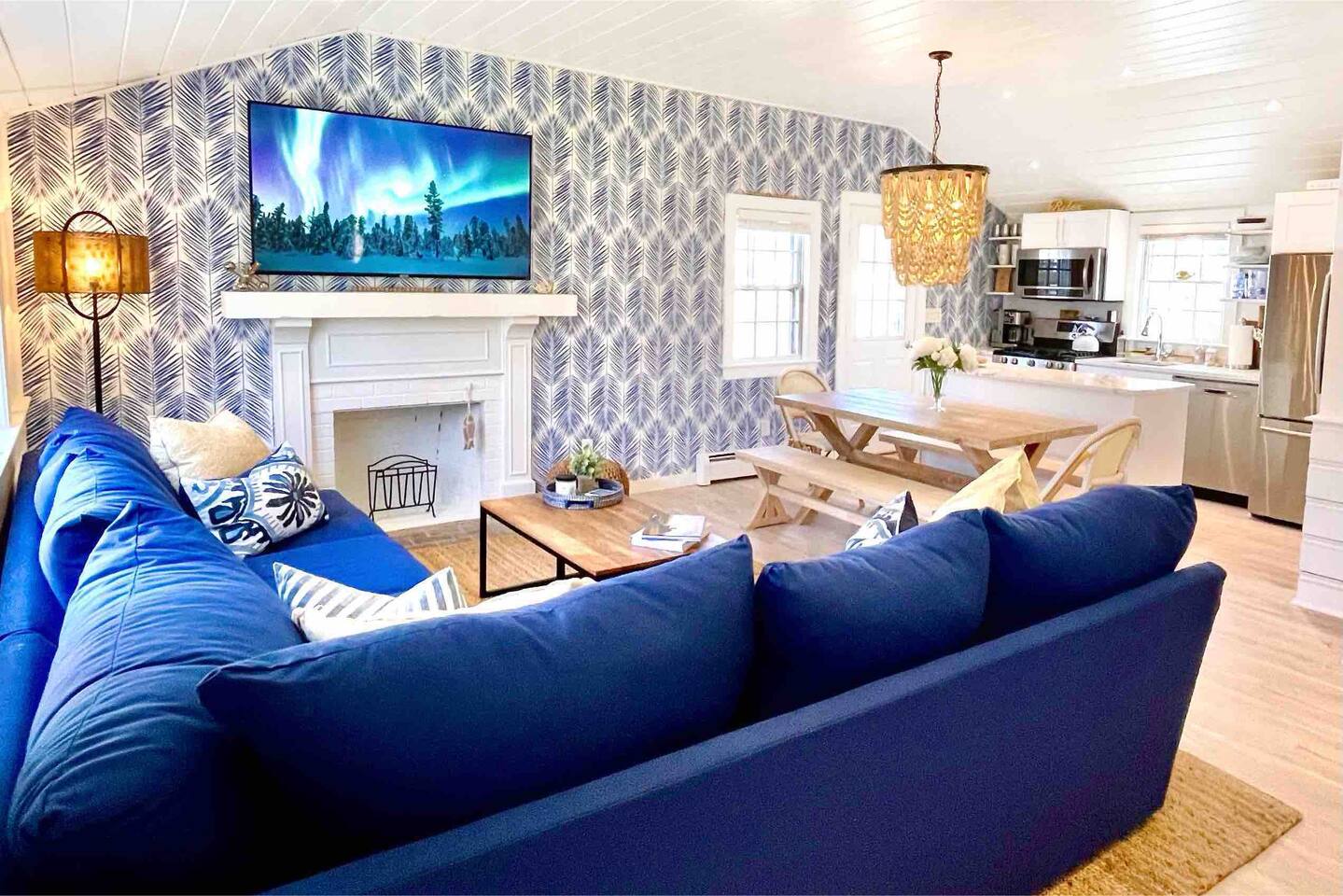 LUXHOME★Walk2Beach★Firepit★PetOK★Kingbed