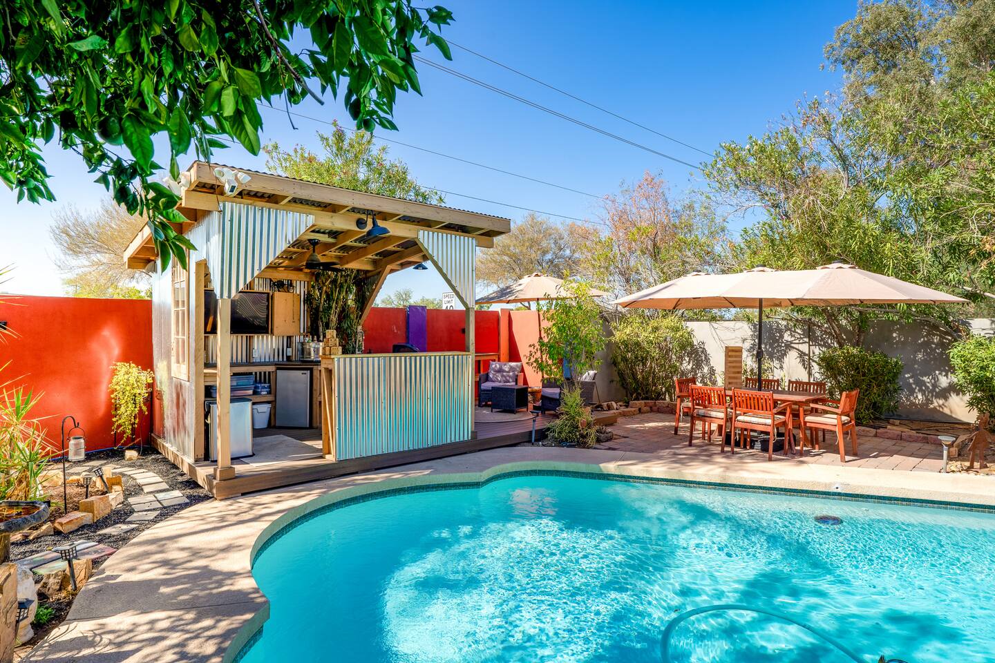 Desert Cottage w/Pool & Peaceful Backyard