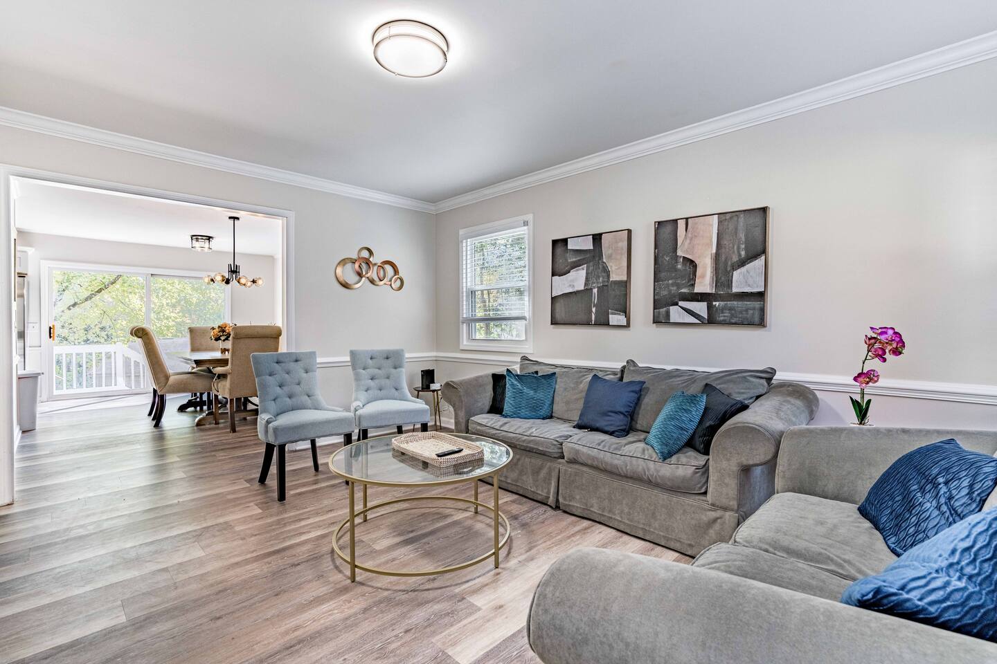 Homey N Raleigh home w firepit wifi & king bed