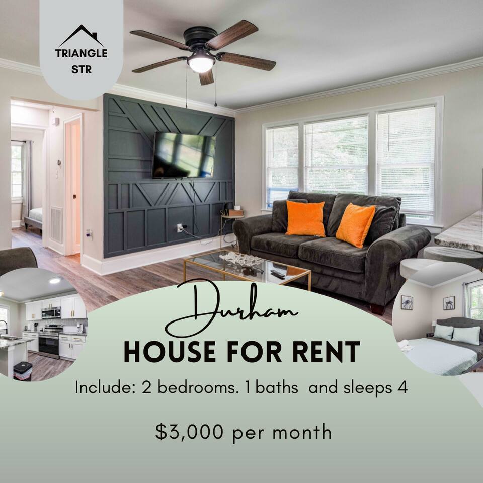 Stylish 2 bedroom bungalow - starts at $3k/month