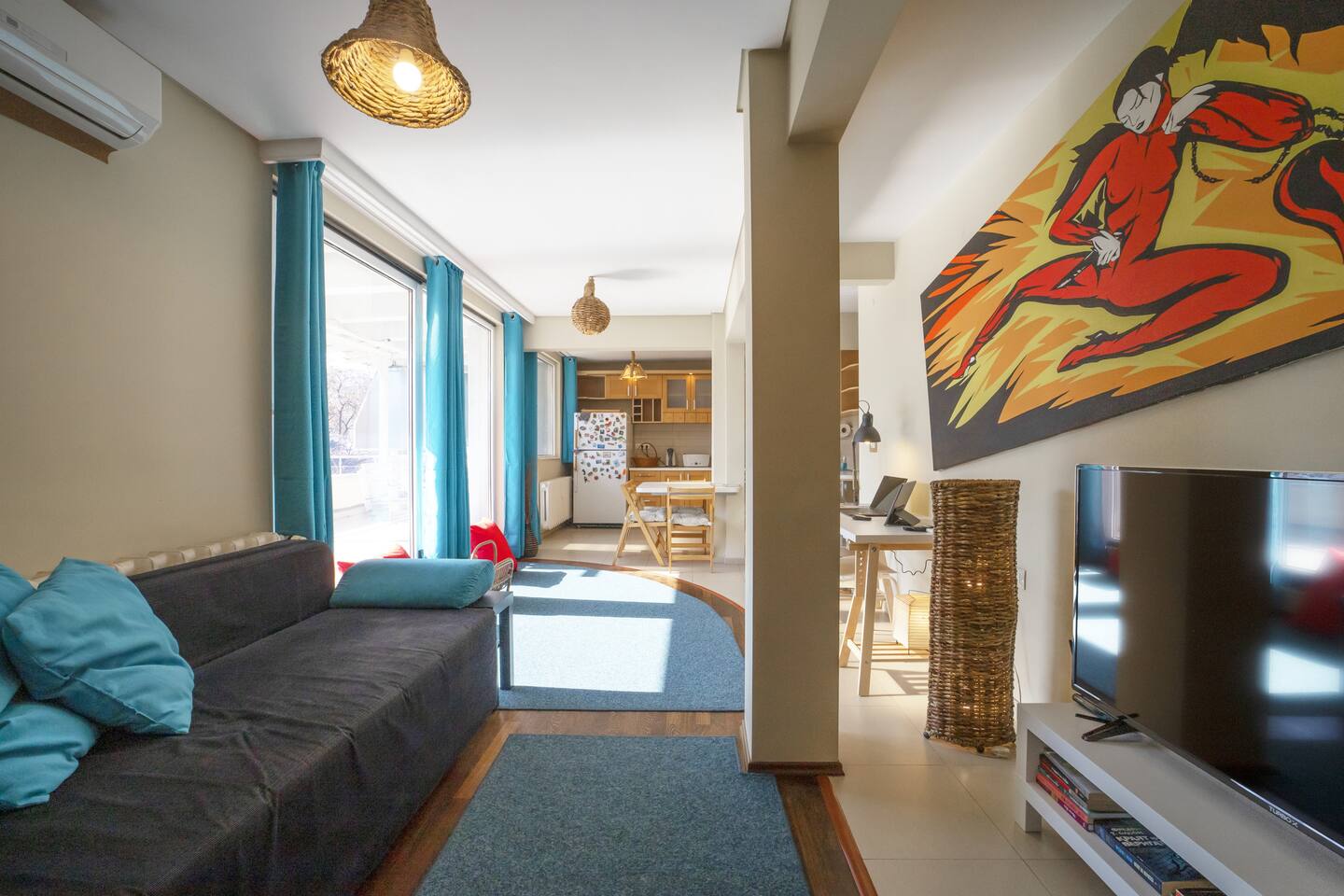 Bright and Airy Apartment with A Huge terrace