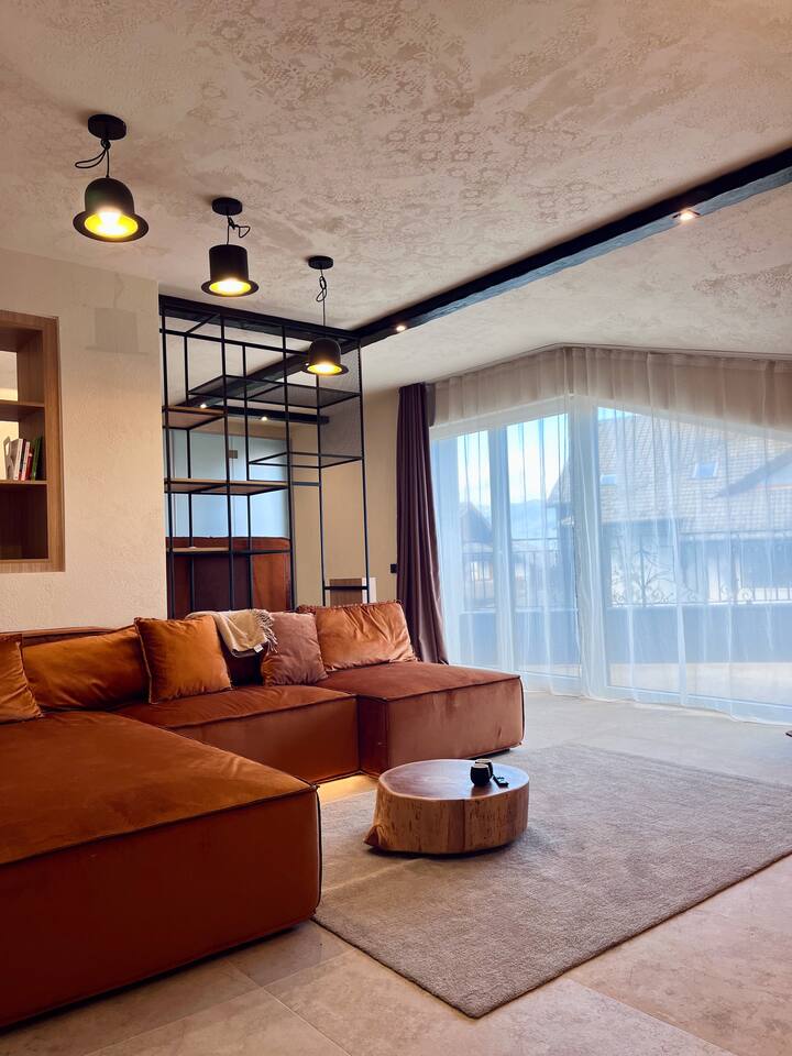 25 Loft | New | Next to Ski Lift  and River