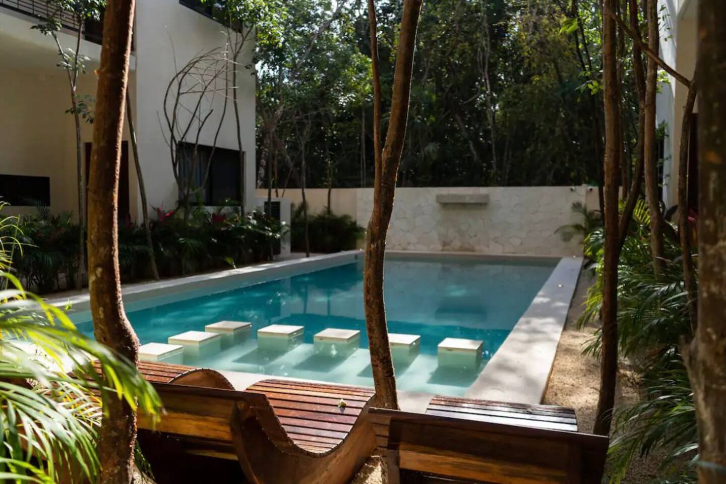 Coba | 3BR Boho Chic Condo Private Pool Aldea Zama