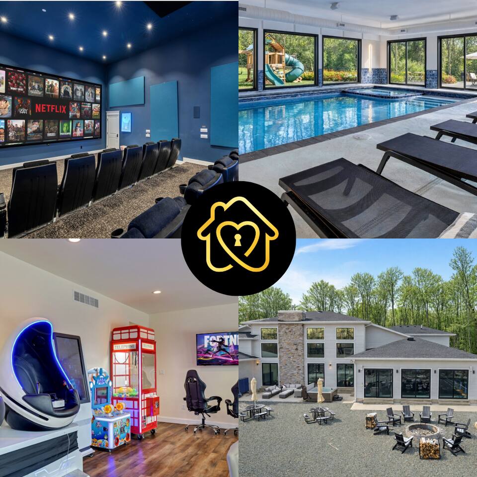Indoor Pool/Arcade/Theater/HotTub/Pickleball/Trail - Holiday Home