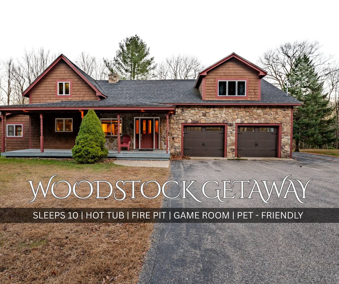 10 Min to Loon-Hottub-Pet Friendly-EV Charger