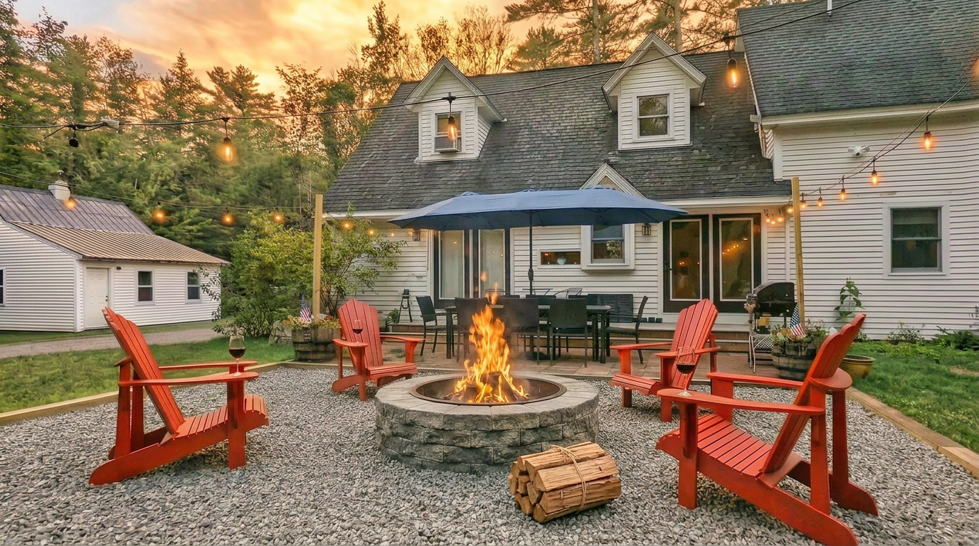 Trails, Kids Loft, Firepit, and Walk to Downtown