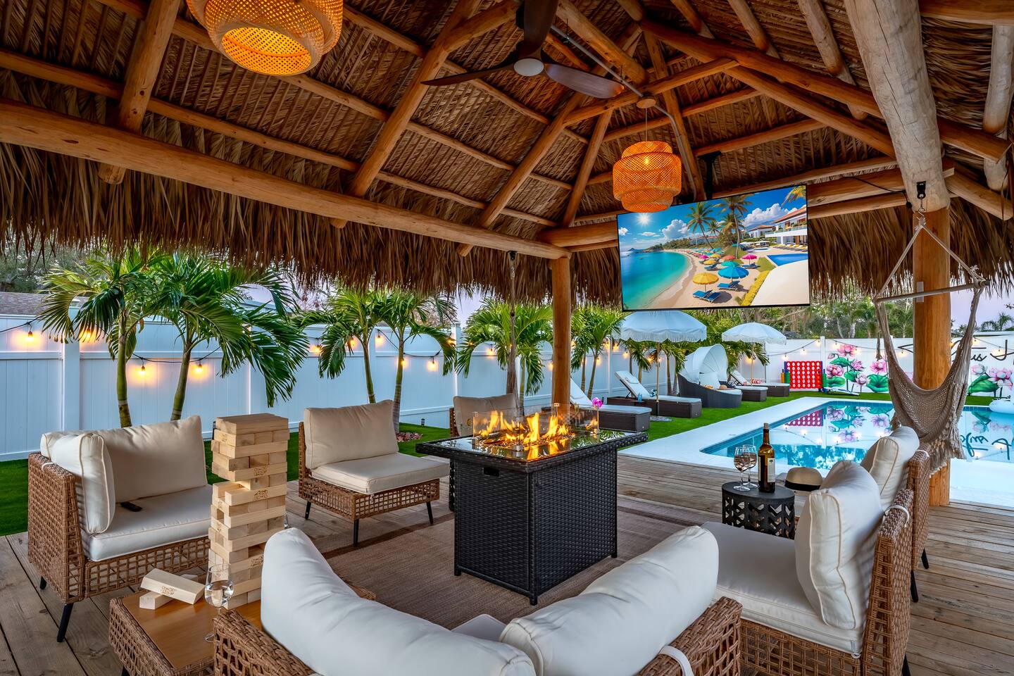 Lotus House — A Wellness Escape in Seminole with Heated Pool, Hot Tub, Sauna, Theater & Golf