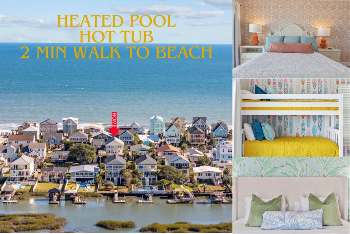 *Stylish Home On The Inlet-Heated Pool & Hot Tub*