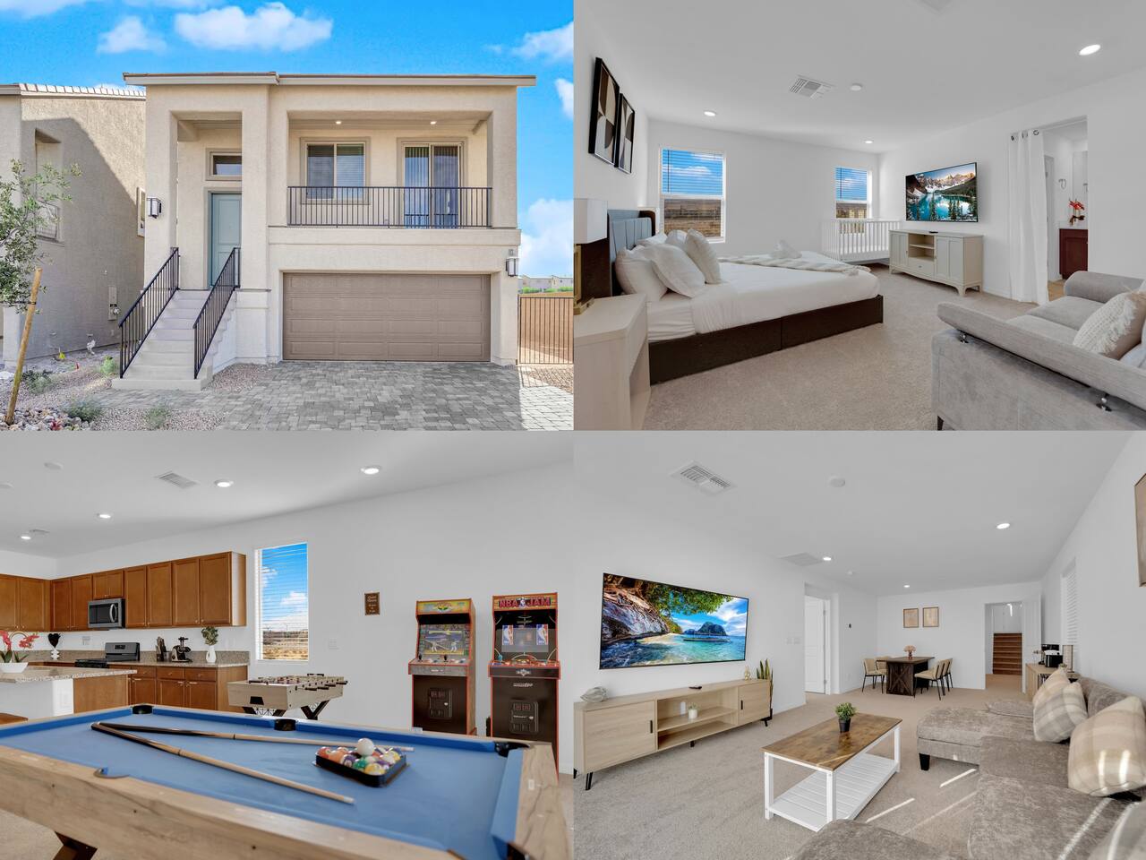 2700SF Modern Home｜Near Strip｜4K TVs in all Rooms
