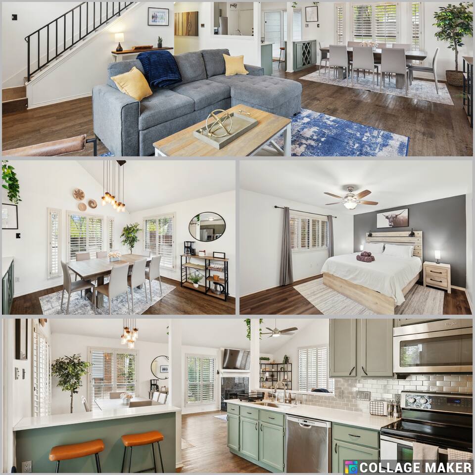 White Rock Retreat, King bed and Large Backyard!