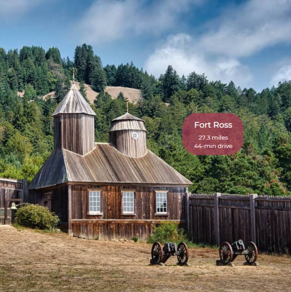 Step back in time at Fort Ross State Historic Park, where California's Russian-American history comes alive.