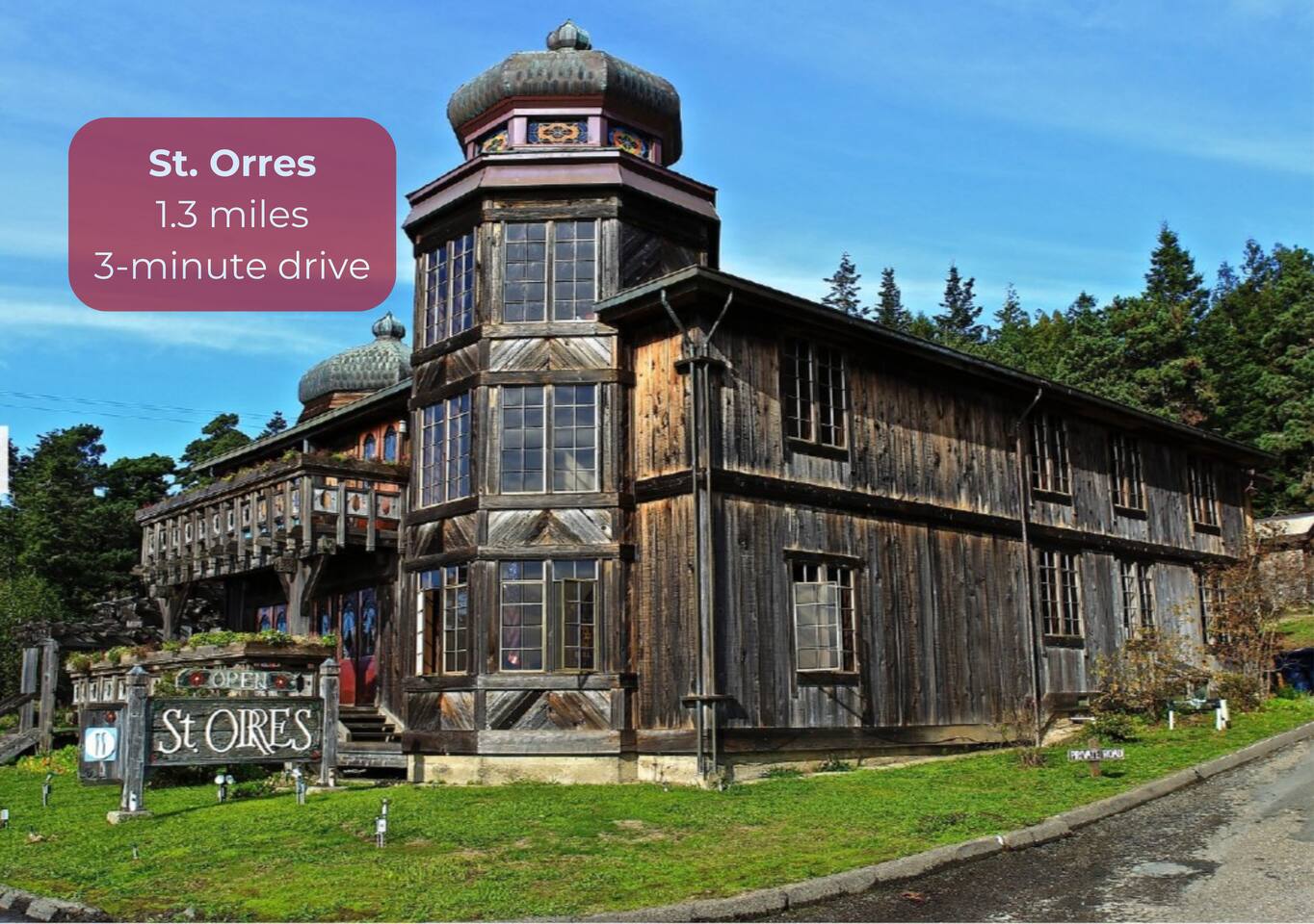 "Always a delight! St. Orres combines artful dishes, attentive service, and a cozy ambiance with high ceilings and lush greenery. Perfect for intimate meals or brunch with friends, it’s a must-visit local gem!" - Michael