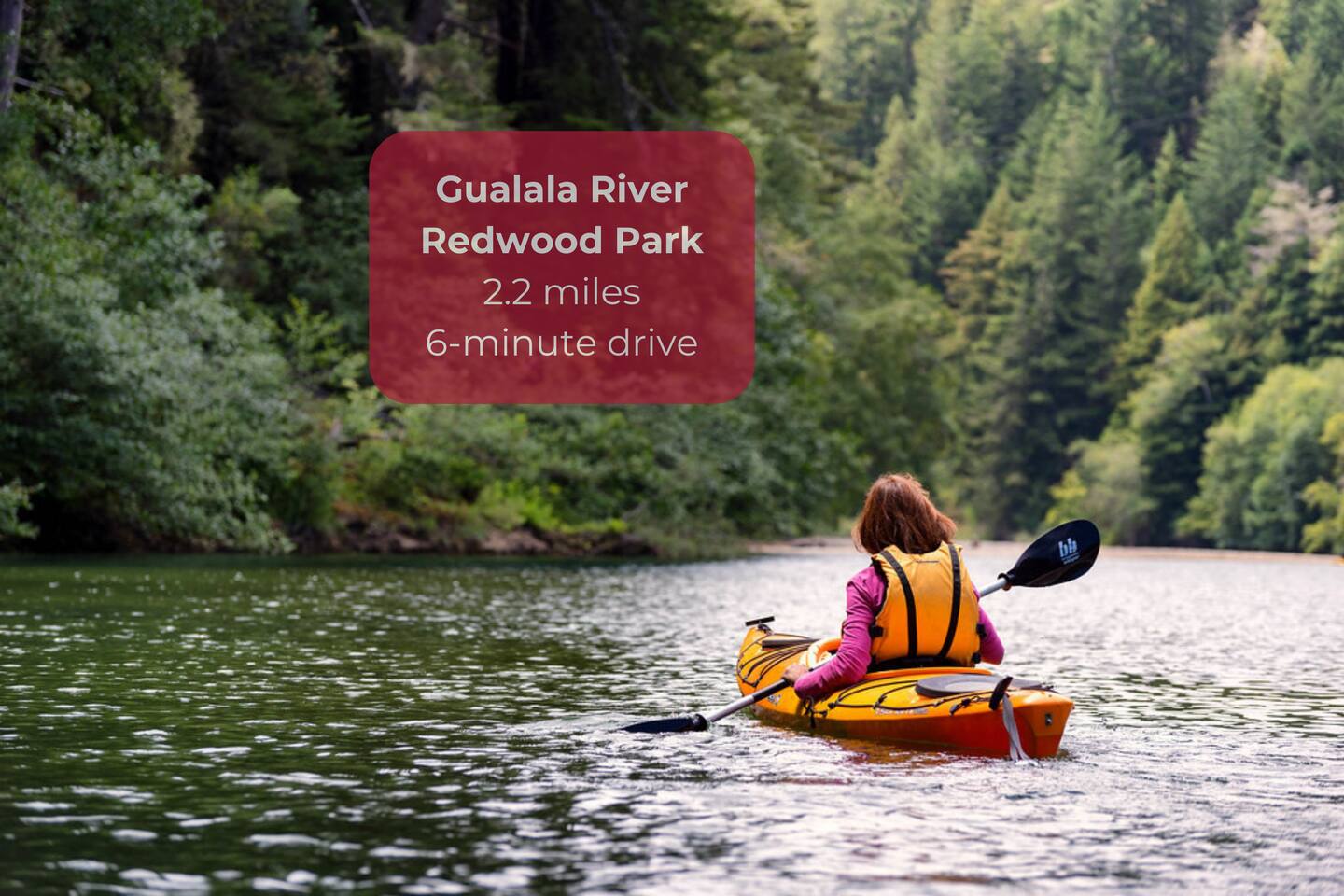 Kayak or canoe the serene Gualala River, one of California's best estuaries to explore year-round!