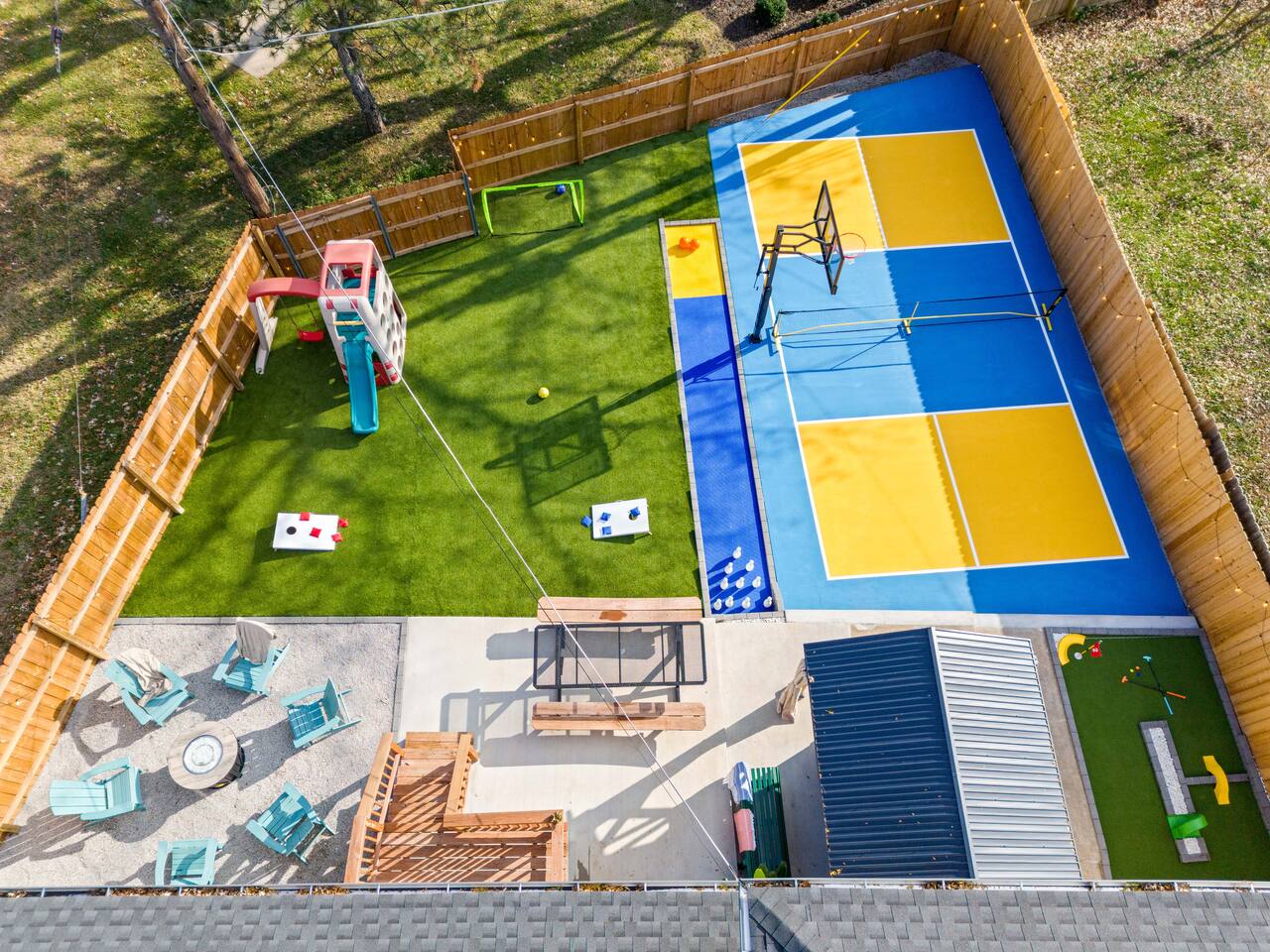 Pickleball • HotTub • Games • Theater • Golf+ More
