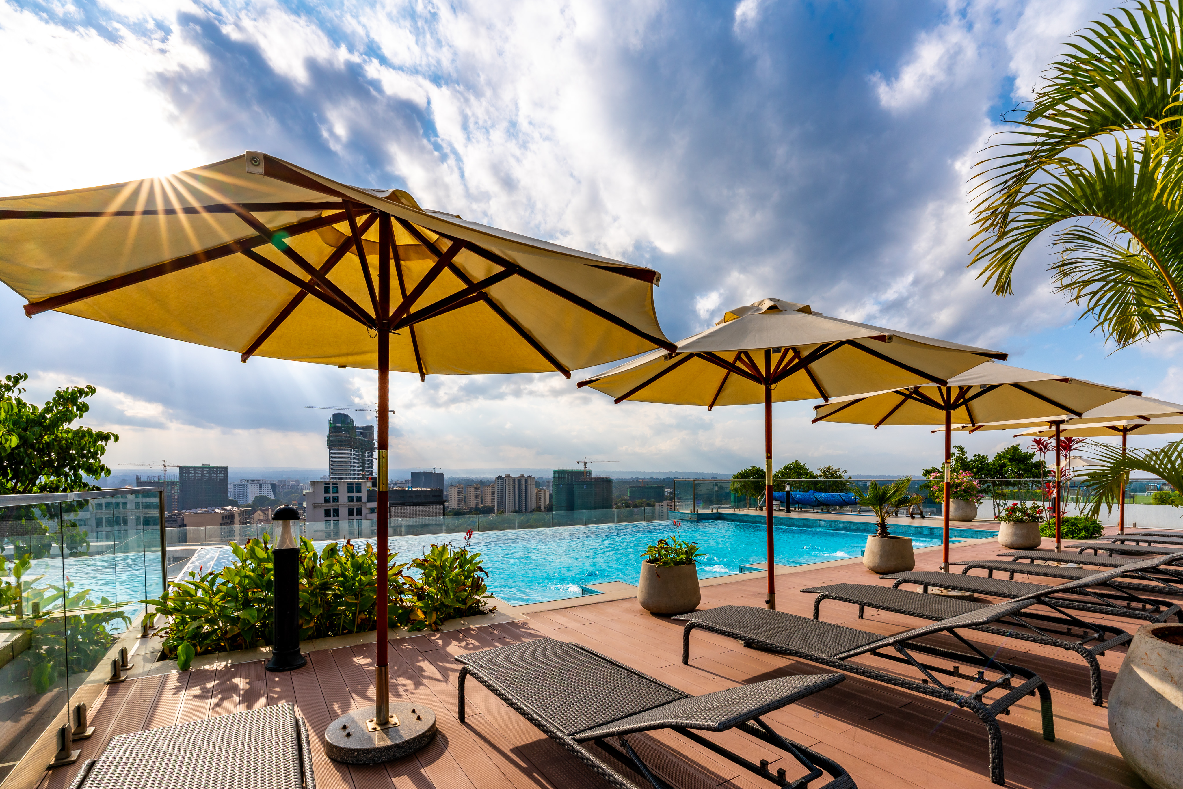 Nairobi - Skynest - Urban luxury 2-bedroom apartment with gym and infinity pool