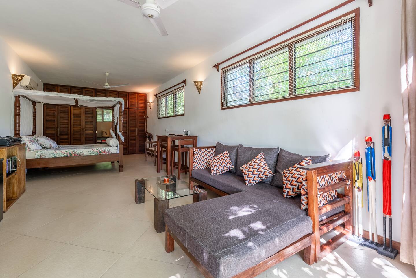 Diani Beach - luxury studio with pool & garden by El Mufasa