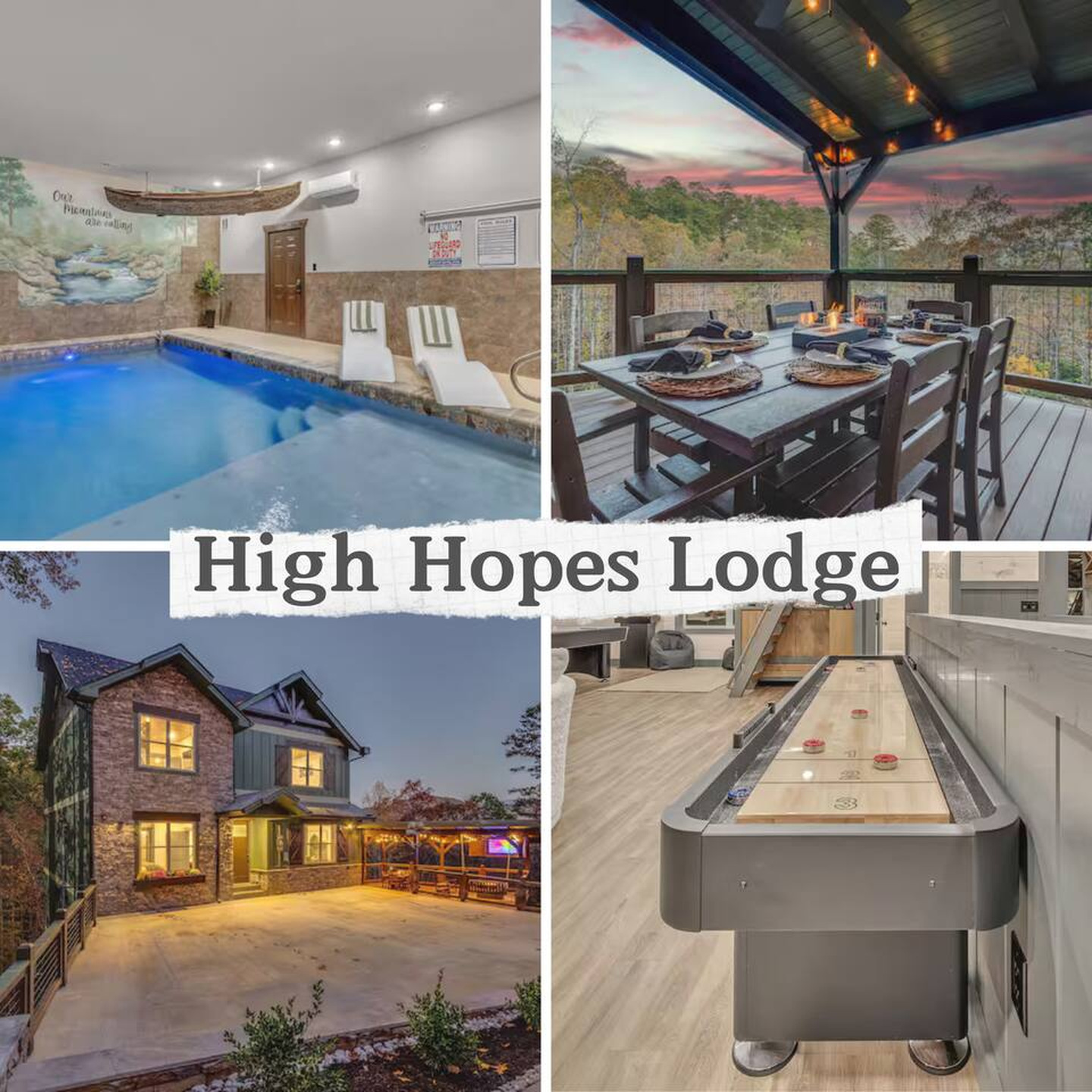 Heated Indoor Pool & Hot Tub | Sleeps 18 — Sevierville, TN — vacation rental