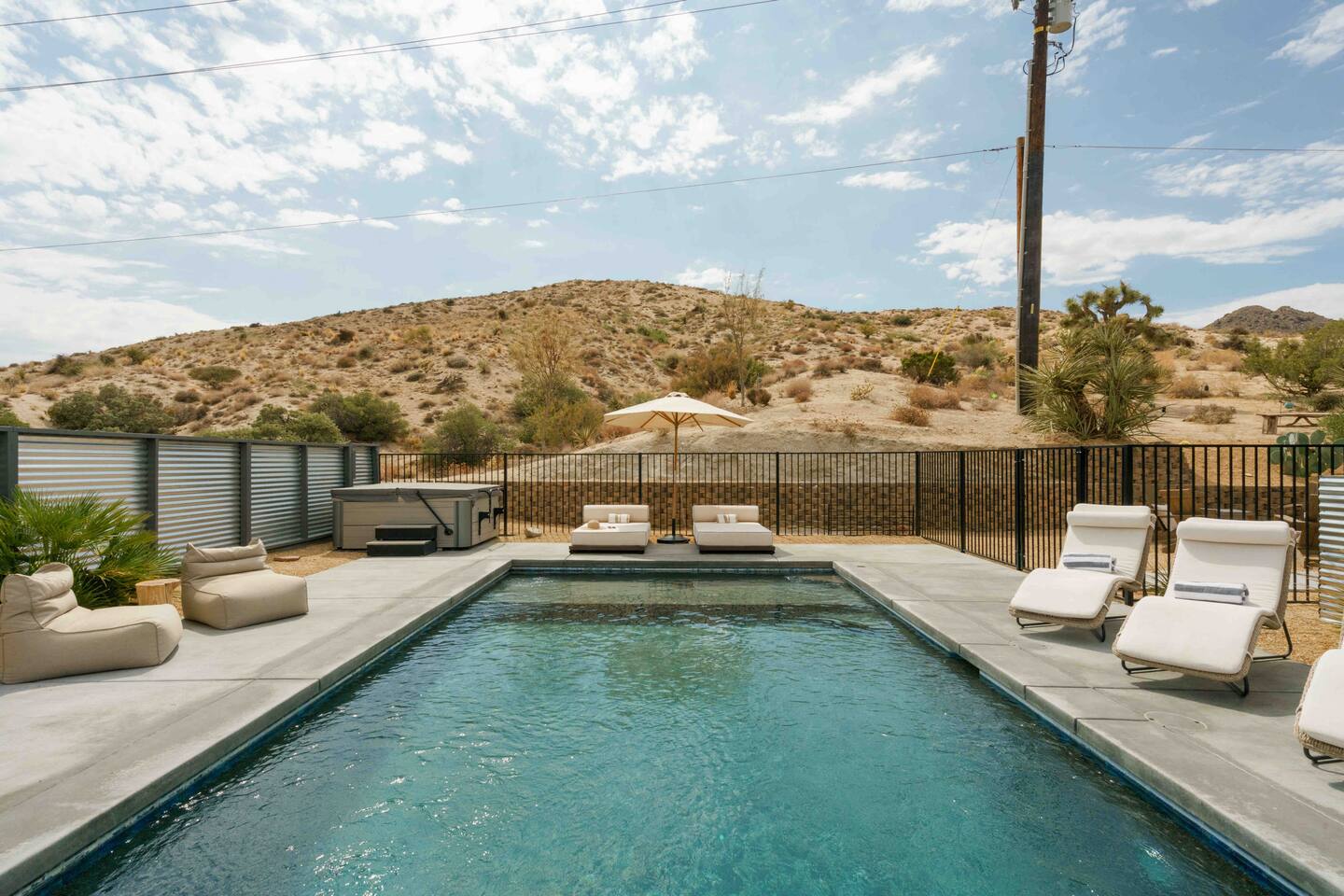 The Rockaway Residence - Modern Desert Pool House