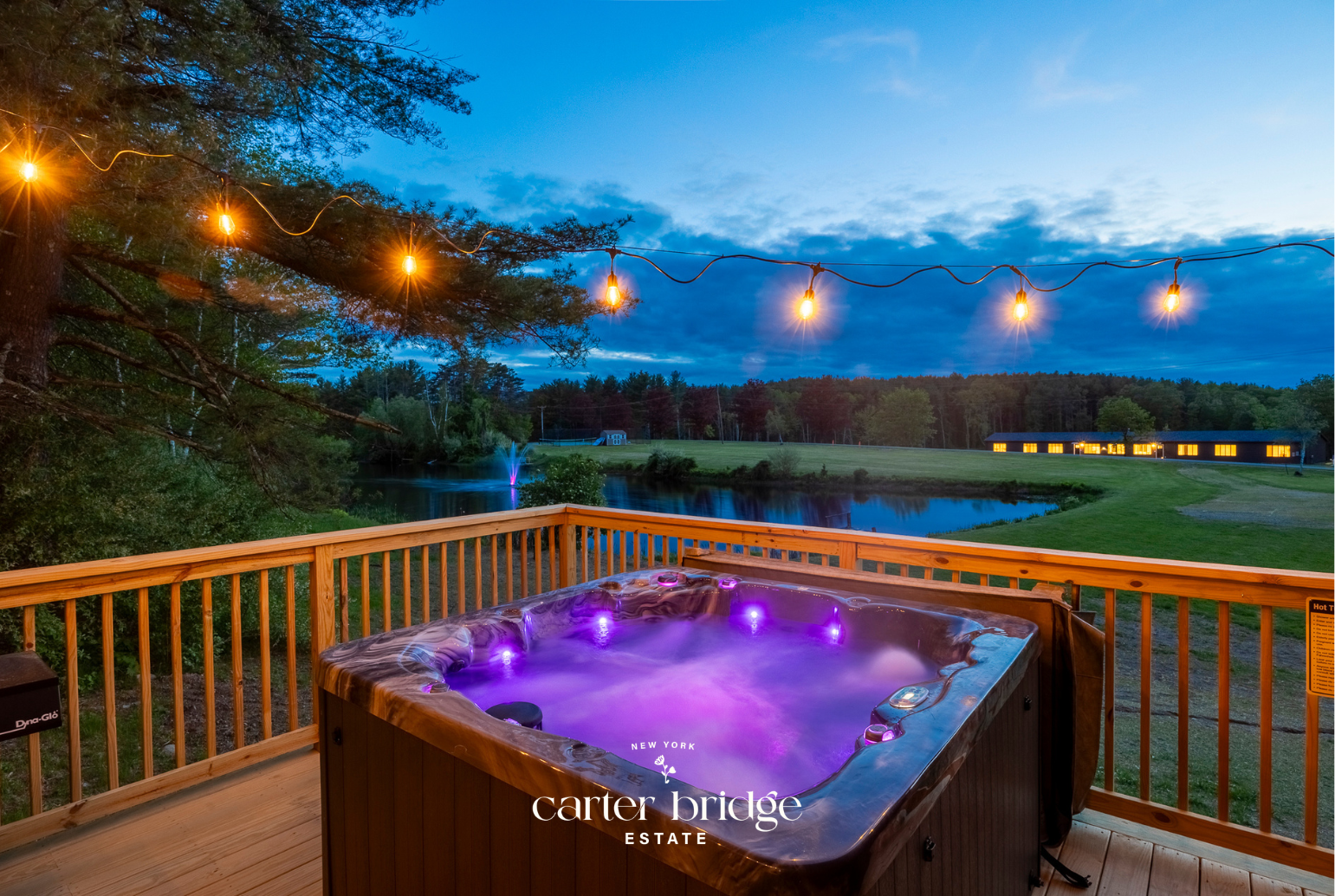Striped Bass Lodge at Carter Bridge Estate