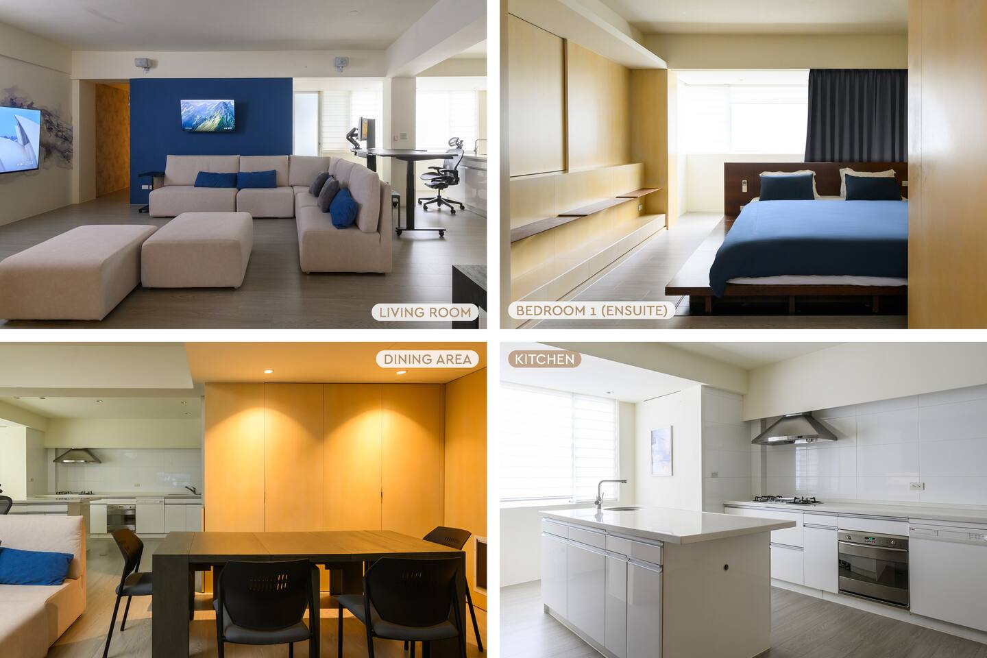 Spacious & Modern 2B2bLDK with Sauna, 3 Min Walk to Sun Yat-sen MRT - 2房2衛 客廳廚房桑拿 寬敞現代 3分步行到國父紀念館站