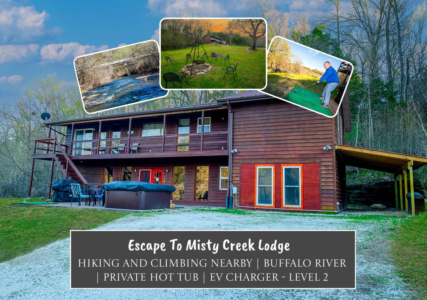 Misty Creek Cabin | Enjoy Ozarks & Buffalo River