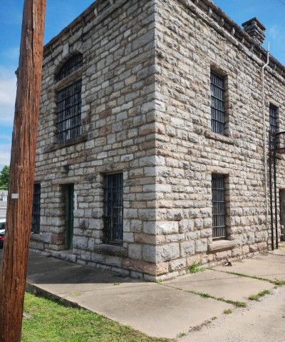 Old Jail in downtownJasper built in the 1800 and was in use until 2010, no AC no heat, must have been miserable for inmates