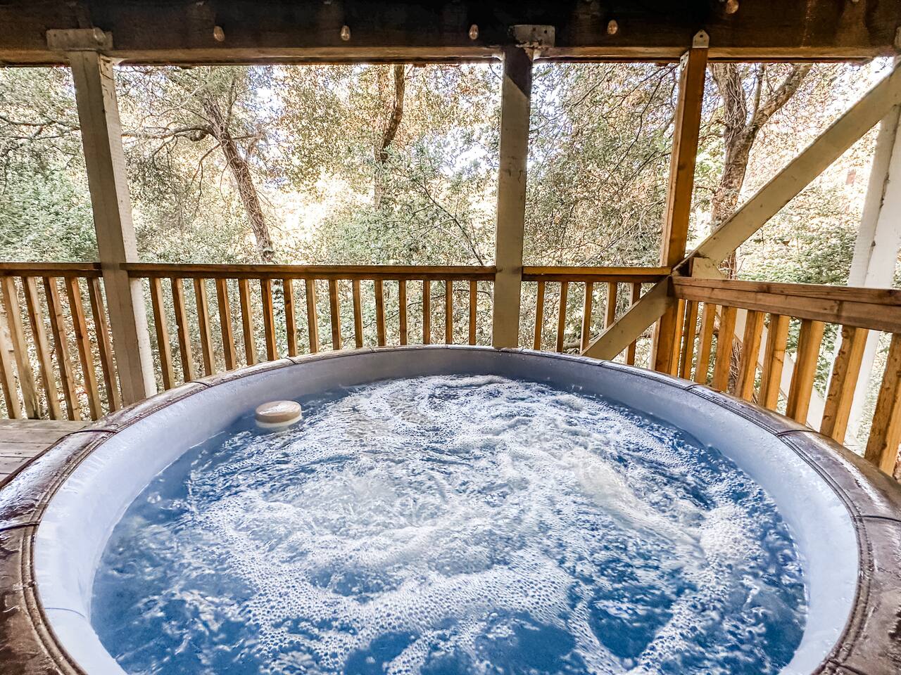 Stairway to Treetop Heaven LOWER | 1bd | Hot Tub!