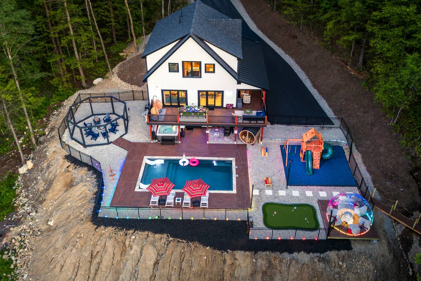 SummerFun! NEW Pool, GolfPutt, JungleGym, Dome,Spa