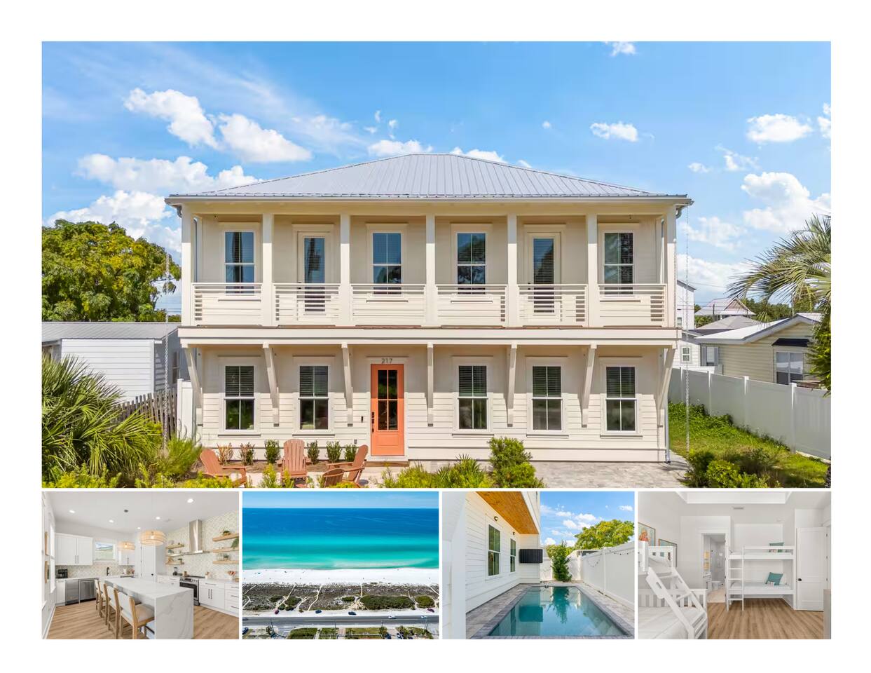 Palmwave Retreat | Heated Pool | Walkable to Beach