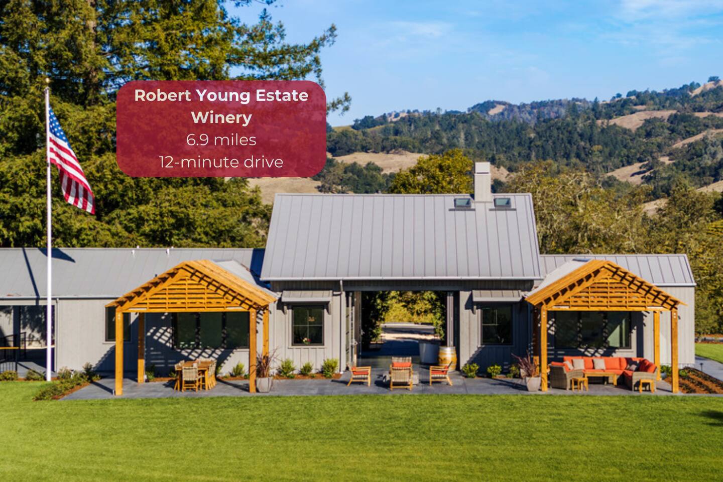 Experience handcrafted wines and stunning vineyard views at Robert Young Estate Winery.