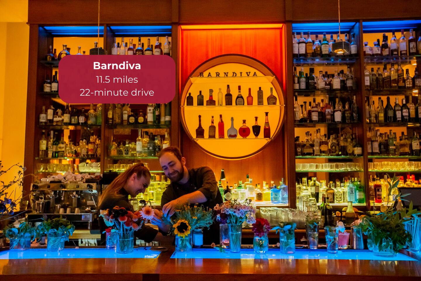 Where art meets cuisine, Barndiva offers farm-to-table dishes in a stylish, gallery-like setting.