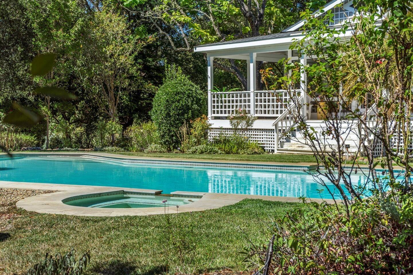 Not in the mood for a swim? No worries! The pool features an attached hot tub where you can sit back, unwind, and enjoy quality time with friends or loved ones.