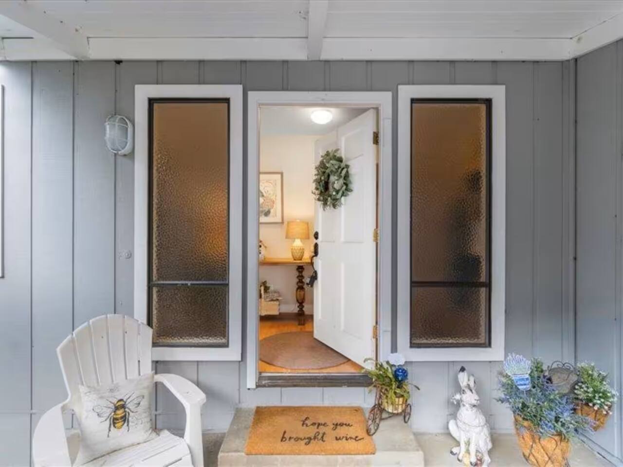 This charming, traditionally designed home offers a cozy retreat, inviting you to unwind and enjoy a serene, peaceful stay.