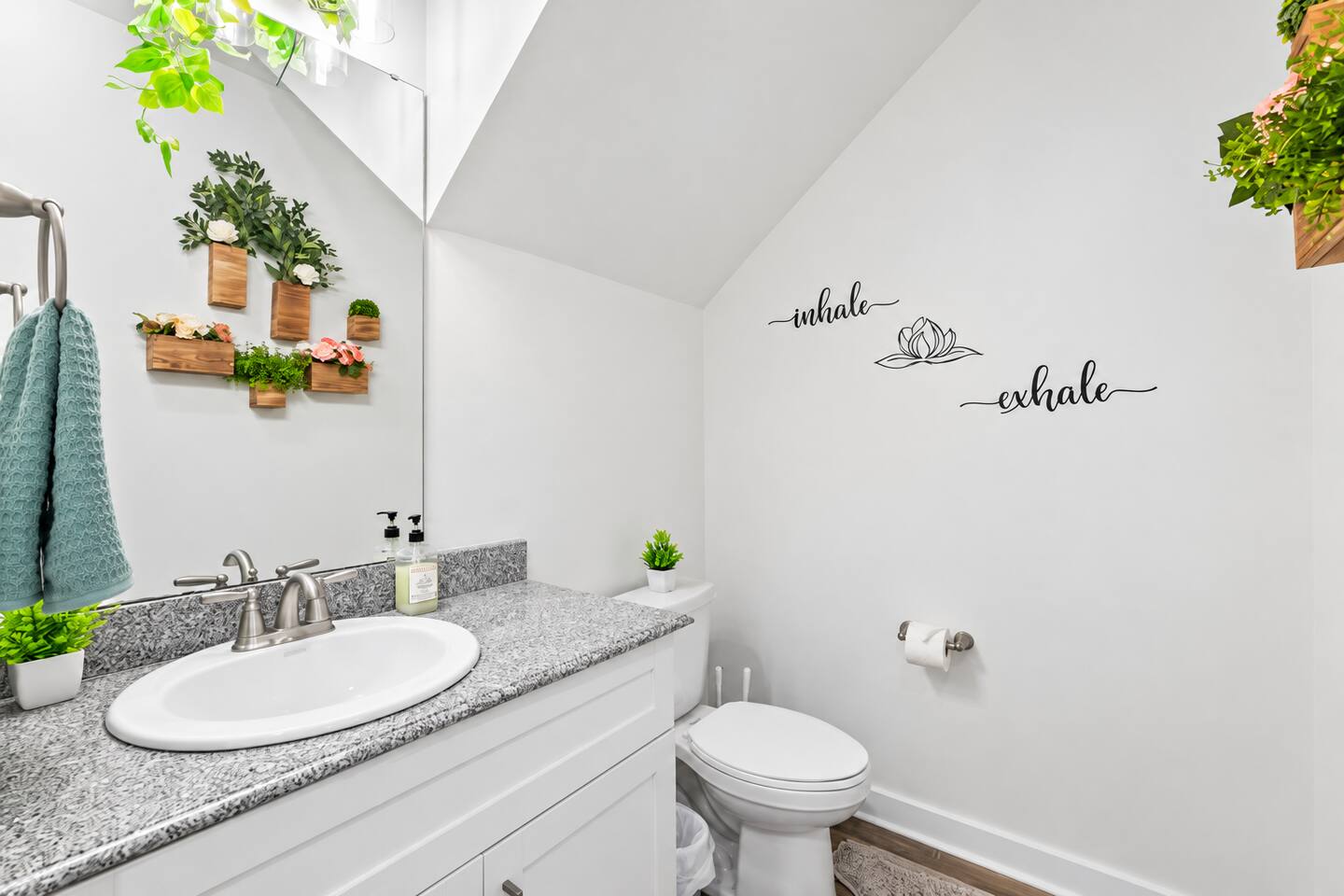 Convenient Half Bathroom – Located on the main level, this half bathroom provides easy access for guests and adds convenience to your home.