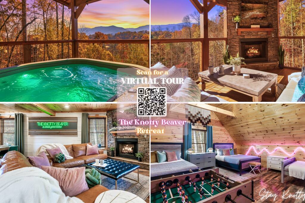 MtnView PrivateRetreat DeckFireplace HotTub GameRm