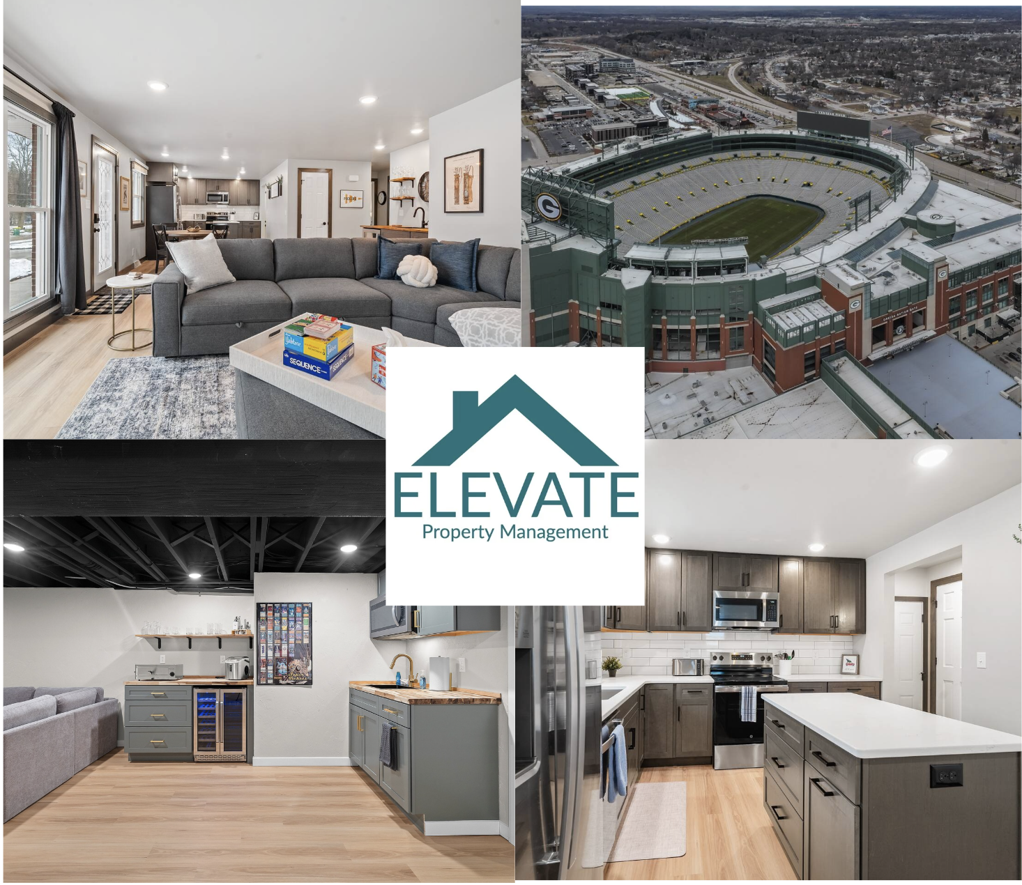5 Min Walk to Titletown District 4 Br -2 Bath Home