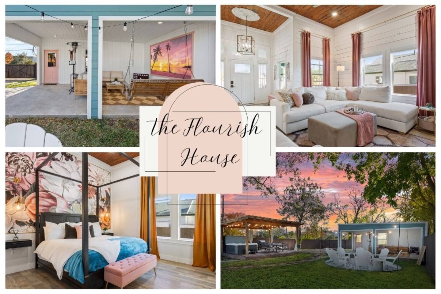4min-Magnolia, historic home, HOT TUB, firepit gym