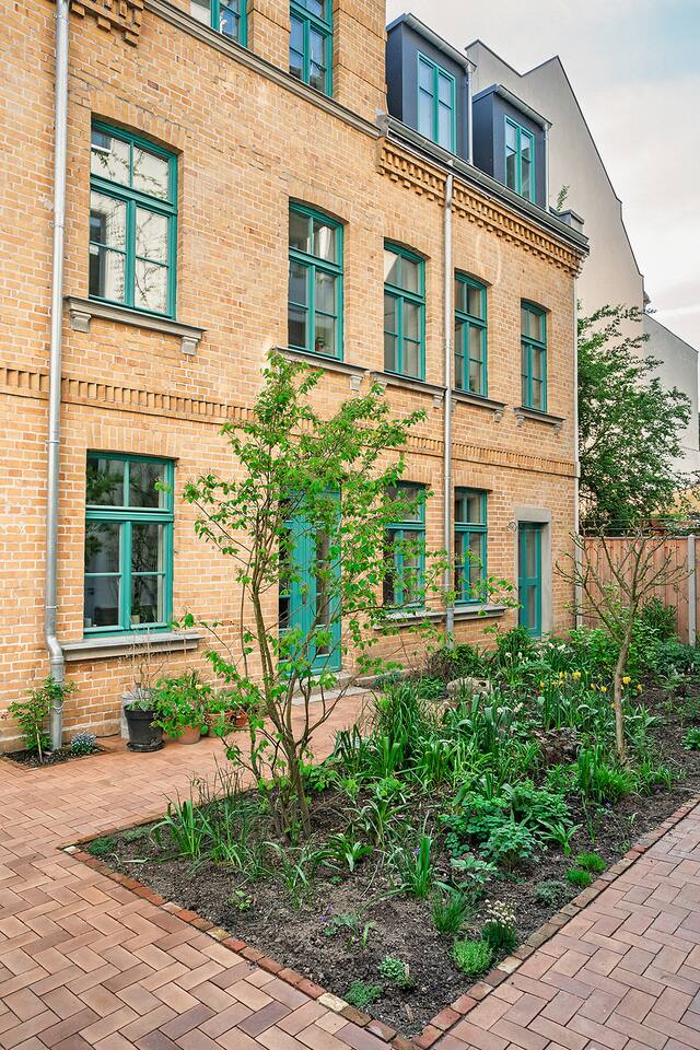 Denkmal Traumsanierung. Gesamtes Hinterhaus