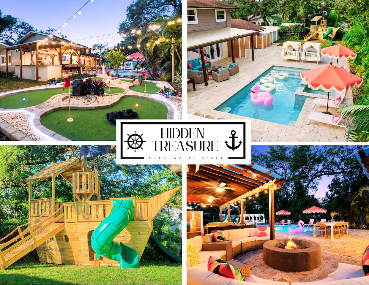 Heated Pool • Game Room • 15 Min to Beach