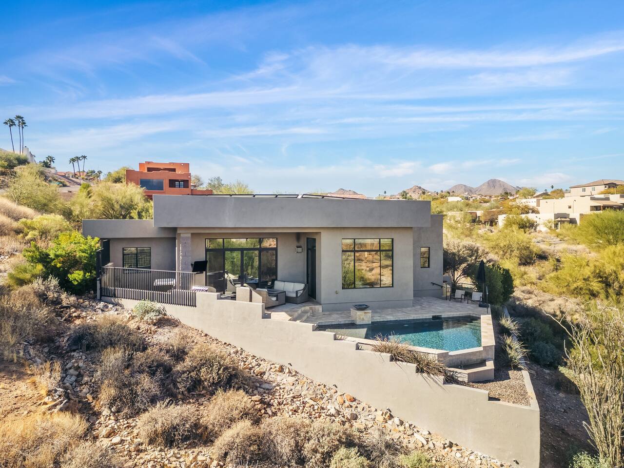 Scottsdale in 20 min+ HeatedPool+ColdPlunge+ 6ppl