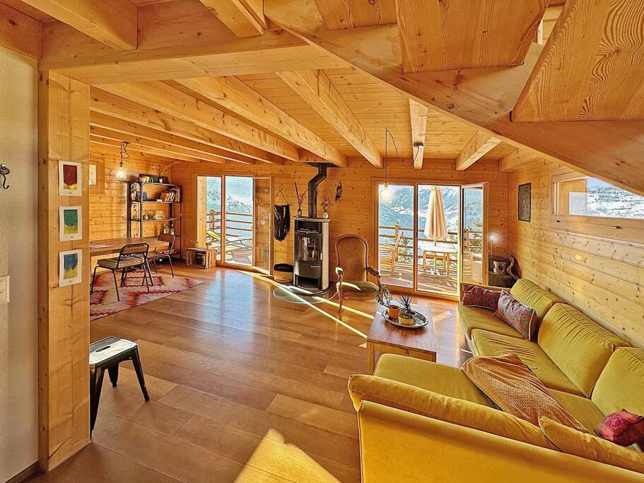 Chalet super cozy - vue magnifique & bain nordique