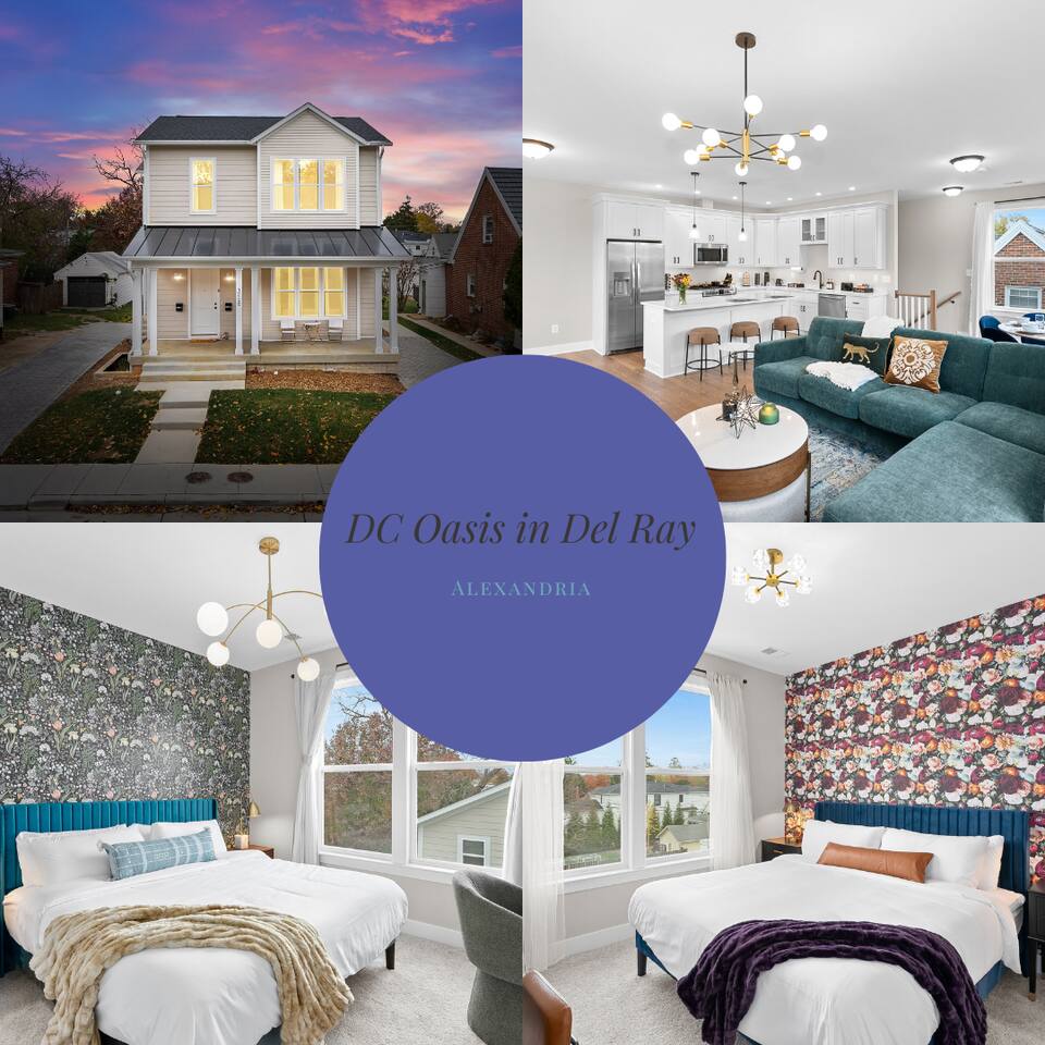 Modern Luxury in Del Ray: 10 Min to DC & Old Town