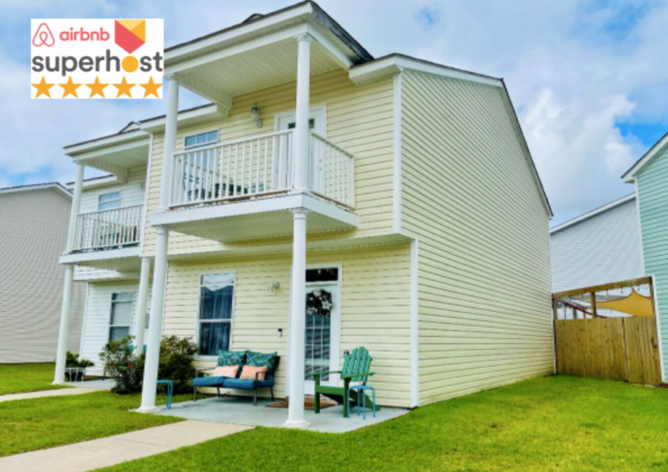 Green Beach House, Ping Pong, Sleep 8, Swim Pool