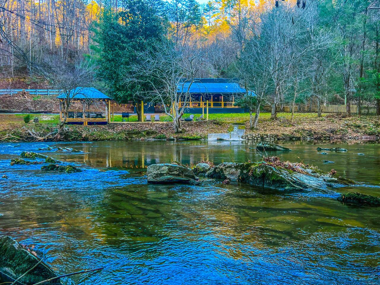 Family RiverCabin -Fish, Play-national park!