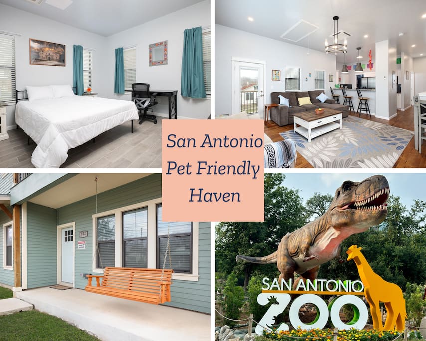 Pet-Friendly Haven: 7min to Riverwalk & Zoo