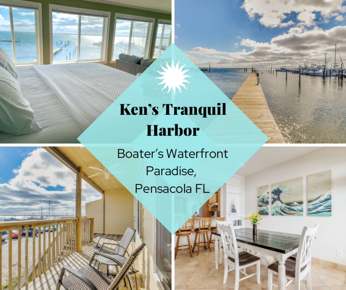 NEW! Waterfront * Ken's Tranquil Harbor * Near NAS