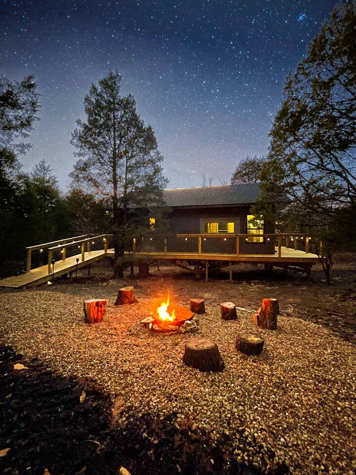 Fireflies, Wildflower, Bird, Stars | OffGrid GLAMP