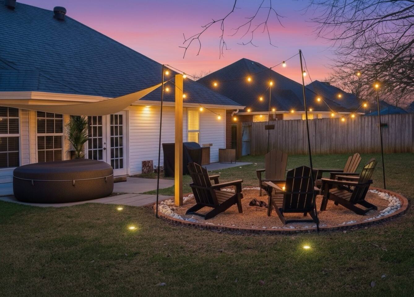 NWA Retreats: Bike-to- Bentonville Square | Hot Tub & Game Room | Coler Trail