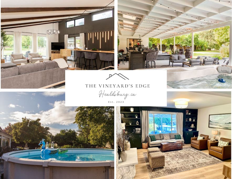 Vineyards Edge: Pool, Spa, 1G, Bikes- 1m to town